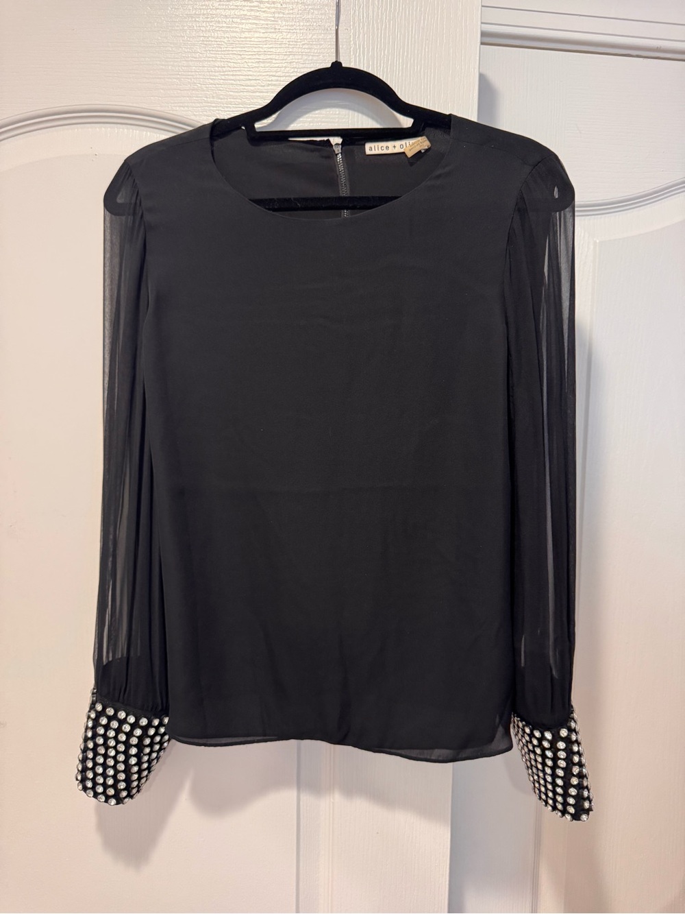 Alice and Olivia Black Shirt